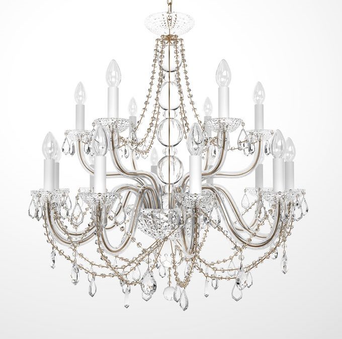 A Chandelier Is Authentic, How To Tell If My Chandelier Is Real Crystal