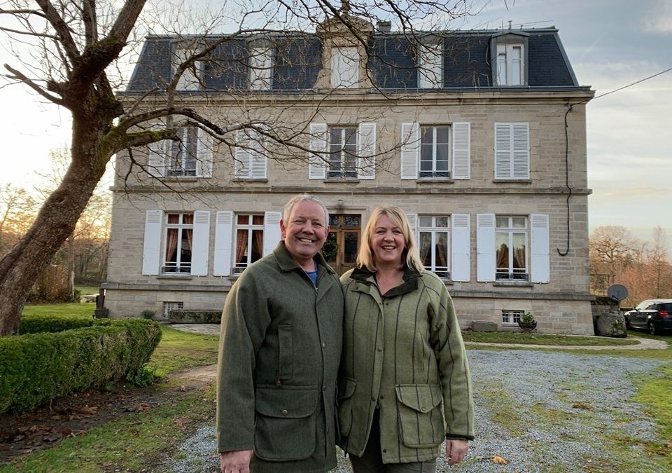 Nigel and Debs Chateau Gioux